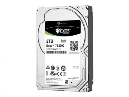 Seagate Exos 7E2000 ST2000NX0273 - hard drive - 2 TB - SAS 12Gb/s