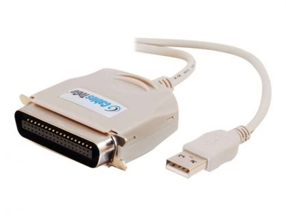 C2G USB to IEEE-1284 Printer Cable - parallel adapter - USB - IEEE 1284