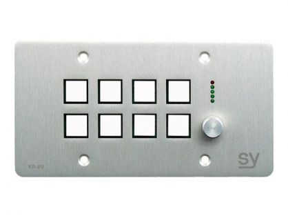 SY KP8V button panel - anodized