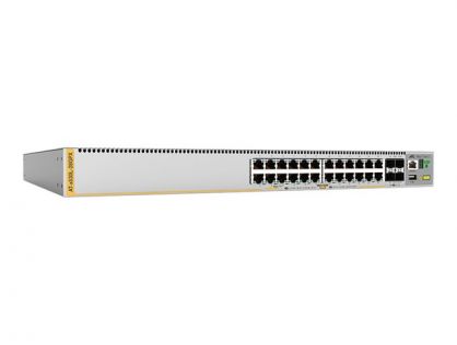 Allied Telesis AT x530L-28GPX - Switch - L3 - Managed - 24 x 10/100/1000 (PoE+) + 4 x 1 Gigabit / 10 Gigabit SFP+ (uplink) - rack-mountable - PoE+ (740 W)