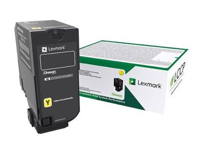 Lexmark 74C2HY0 Yellow Toner