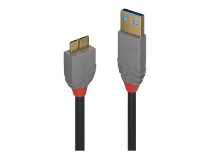 Lindy Anthra Line - USB cable - USB Type A to Micro-USB Type B - 3 m