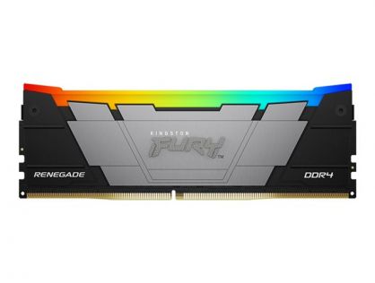 Kingston FURY Renegade RGB - DDR4 - kit - 64 GB: 4 x 16 GB - DIMM 288-pin - 3600 MT/s / PC4-28800 - CL16 - 1.35 V - unbuffered - non-ECC - black