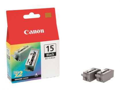 Canon BCI-15 BK - 8190A002 - 1 x Black - Ink tank - For i70,80, PIXMA iP90,iP90v