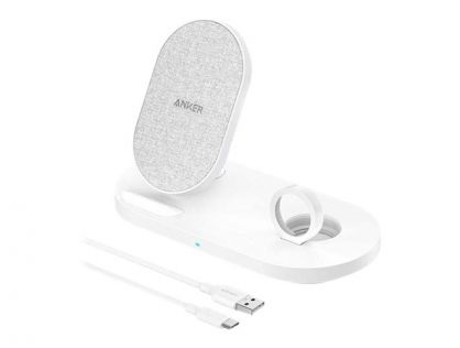 Anker PowerWave wireless charging stand - 2-in-1 - USB - 10 Watt