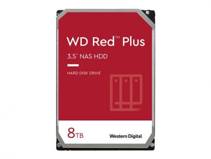 WD Red Plus WD80EFBX - hard drive - 8 TB - SATA 6Gb/s