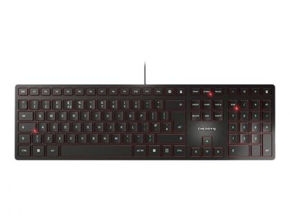 CHERRY KC 6000 SLIM - keyboard - UK - black Input Device