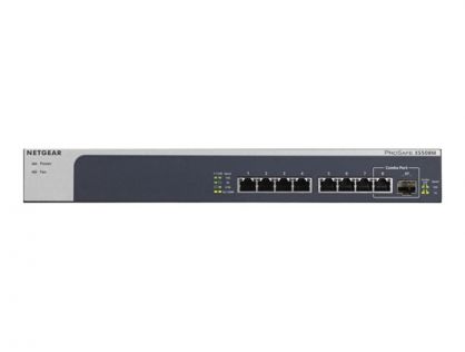 NETGEAR XS508M - switch - 8 ports - unmanaged - rack-mountable