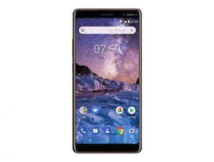 Nokia 7 plus - copper black - 4G smartphone - 64 GB - GSM