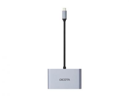 DICOTA 5-in-1 - docking station - USB-C - DP, HDMI
