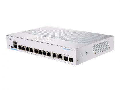 Cisco Business 350 Series CBS350-8FP-E-2G - switch - 8 ports - Managed - rack-mountable