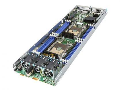 Intel Compute Module HNS2600BPS24R - Server - blade - 2-way - no CPU up to - RAM 0 GB - no HDD - AST2500 - Gigabit Ethernet, 10 Gigabit Ethernet - monitor: none