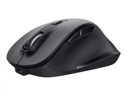 Trust Fyda Comfort - mouse - eco - 2.4 GHz - black