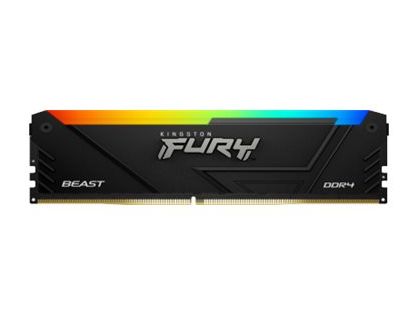 Kingston FURY Beast RGB - DDR4 - module - 16 GB - DIMM 288-pin - 3200 MT/s - CL16 - 1.35 V - unbuffered - non-ECC - black