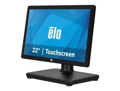 POS SYSTEM 22IN FHD WIN10 CELER 4/128GB SSD PCAP 10-TOUCH BLK