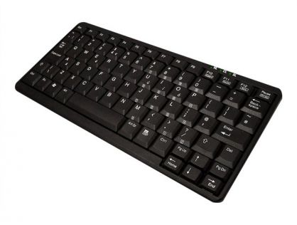 ACCURATUS K82A MINI KEYBOARD PS2 & USB IN BLACK