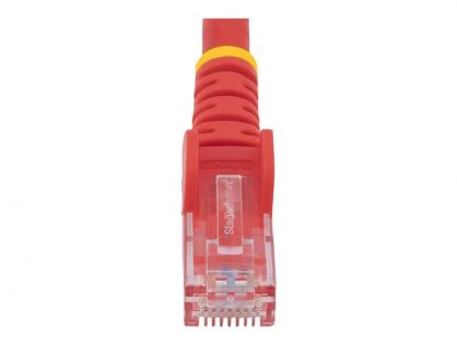 StarTech.com 50cm CAT6 Ethernet Cable, 10 Gigabit Snagless RJ45 650MHz 100W PoE Patch Cord, CAT 6 10GbE UTP Network Cable w/Strain Relief, Red, Fluke Tested/Wiring is UL Certified/TIA - Category 6 - 24AWG (N6PATC50CMRD) - network cable - 50 cm - red