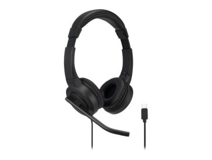 Kensington H1000 - Headset - on-ear - wired - USB-C - black