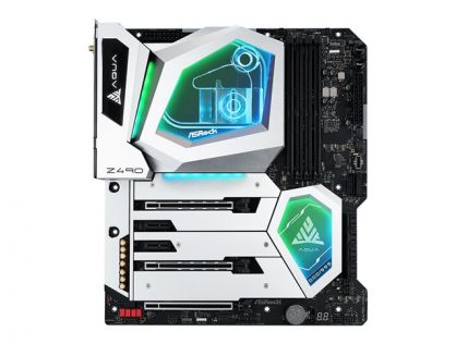 ASRock Z490 AQUA - motherboard - extended ATX - LGA1200 Socket - Z490