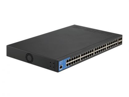 Linksys LGS352C - switch - 48 ports - smart - rack-mountable - TAA Compliant