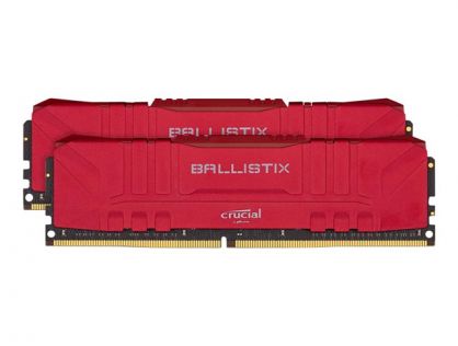 Ballistix - DDR4 - kit - 32 GB: 2 x 16 GB - DIMM 288-pin - 3200 MHz / PC4-25600 - unbuffered