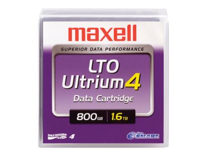 Maxell LTOU4/800 - LTO Ultrium 4 x 1 - 800 GB - storage media