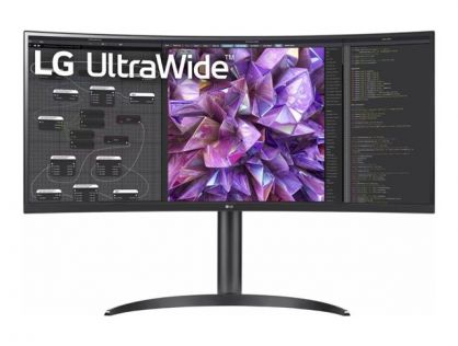 LG UltraWide 34WQ75C-B - LED monitor - curved - 34" - HDR