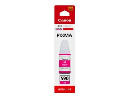 Canon GI 590 M - 70 ml - magenta - original - ink refill - for PIXMA G1500, G1501, G1510, G2500, G2501, G2510, G3500, G3501, G3510, G4410, G4500, G4511