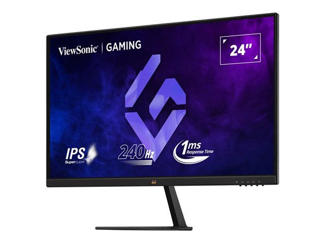 ViewSonic VX2479A-HD-PRO - LED monitor - gaming - 24" (23.8" viewable) - 1920 x 1080 Full HD (1080p) @ 240 Hz - IPS - 250 cd/m² - 1000:1 - HDR10 - 1 ms - 2xHDMI, DisplayPort