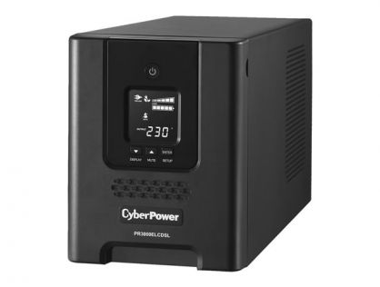 CyberPower Professional Tower Series PR3000ELCDSL - UPS - 2700 Watt - 3000 VA