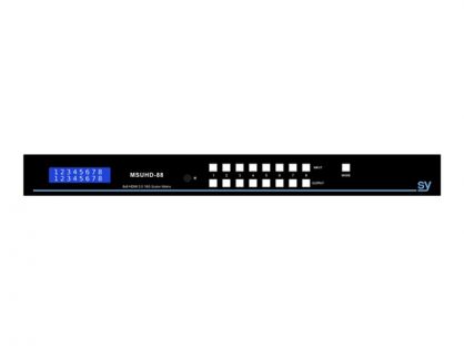 SY MSUHD-88 8x8 matrix switcher / scaler / audio disembedder