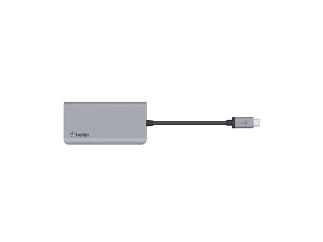 Belkin CONNECT 4-in-1 multiport hub adapter - USB-C - HDMI
