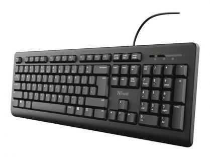 Trust TK-150 - keyboard - QWERTY - UK - black