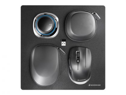 3Dconnexion SpaceMouse Wireless Kit 2 - 3D mouse - 2.4 GHz