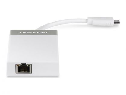 TRENDnet TUC-ETGH3 - network adapter - USB-C - 1000Base-T x 1 + USB 3.0 x 3