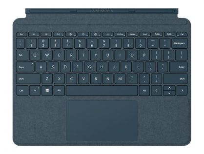 Microsoft Surface Pro Signature Type Cover - keyboard - with trackpad, accelerometer - QWERTY - UK - cobalt blue