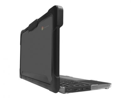 techair Classic pro - Notebook shell case - 11.6" - clear, black - for Lenovo 100e Chromebook Gen 3 82J7, 82J8, 82UY, 82V0, 100w Gen 3 82HY, 82J0