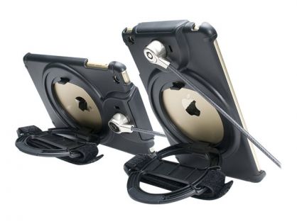CTA Digital Anti-Theft Case with Built-in Grip Stand - case for tablet