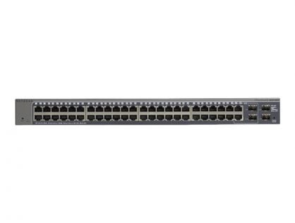 NETGEAR Smart GS748T - V5 - switch - 48 ports - Managed - rack-mountable