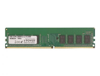 2-Power - DDR4 - module - 4 GB - DIMM 288-pin - 2666 MHz / PC4-21300 - CL19 - 1.2 V - unbuffered - non-ECC