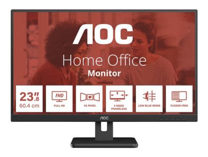 AOC Essential-line 24E3UM/BK - LED monitor - Full HD (1080p) - 24"