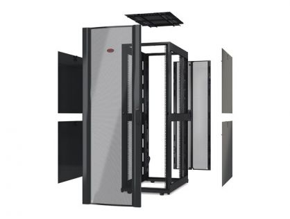 APC NetShelter SX Deep Enclosure Without Doors - rack - 42U - TAA Compliant