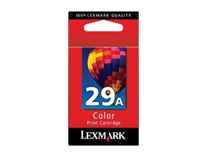 Lexmark Cartridge No. 29A - colour (cyan, magenta, yellow) - original - ink cartridge
