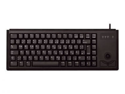CHERRY Compact-Keyboard G84-4400 - keyboard - French - black Input Device