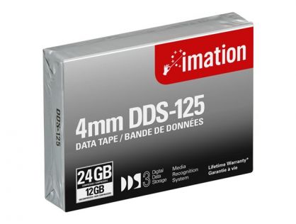 Imation - DAT DDS-3 x 1 - 12 GB - storage media