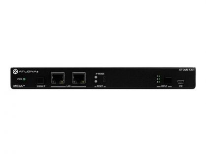 Atlona Omega AT-OME-RX31 3x1 switcher / scaler / audio disembedder / HDBaseT to HDMI converter