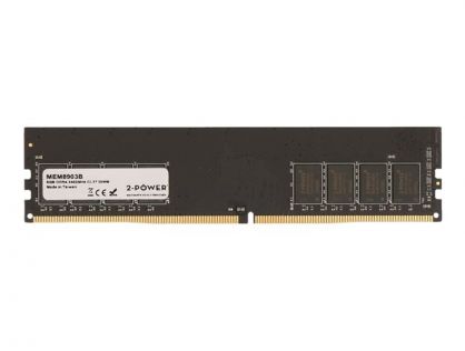 2-Power - DDR4 - module - 8 GB - DIMM 288-pin - 2400 MHz / PC4-19200 - unbuffered