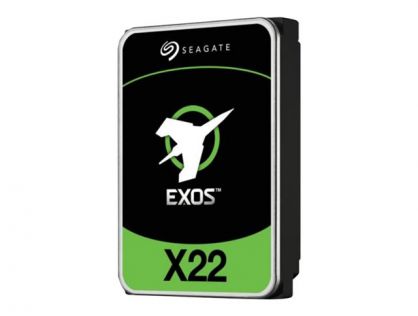 Seagate Exos X22 ST22000NM001E - Hard drive - 22 TB - internal - 3.5" - SATA 6Gb/s - 7200 rpm - buffer: 512 MB