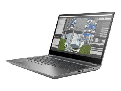 HP ZBook Fury 15 G7 Mobile Workstation - Mobile workstation - Intel Core i7 10850H / 2.7 GHz - vPro - Win 10 Pro 64-bit - Quadro T2000  - 16 GB RAM - 512 GB SSD NVMe, TLC - 15.6" IPS 1920 x 1080 (Full HD) - Wi-Fi 6 - kbd: UK