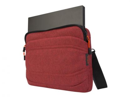 Targus Groove X2 Slimcase - Notebook carrying case - 13" - dark coral